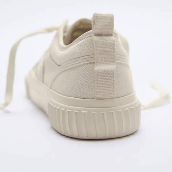ZARA CANVAS SNEAKERS SZ 10 - Picture 7 of 7